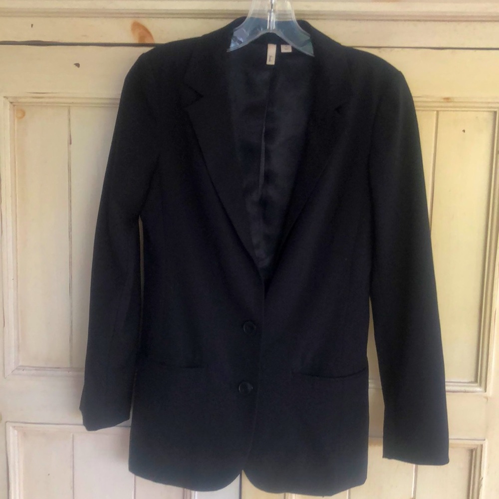 Frenchi Lined Two-Button Blazer. Euc. - image 1